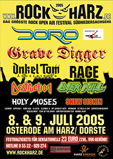 Festivalposter LineUp 2005