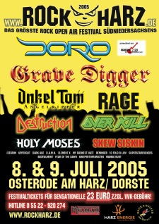 Festivalposter LineUp 2005