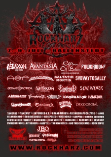 Festivalposter LineUp 2016