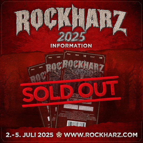 ERSTE BANDWELLE FÜR DAS ROCKHARZ 2025 ROCKHARZ Festival