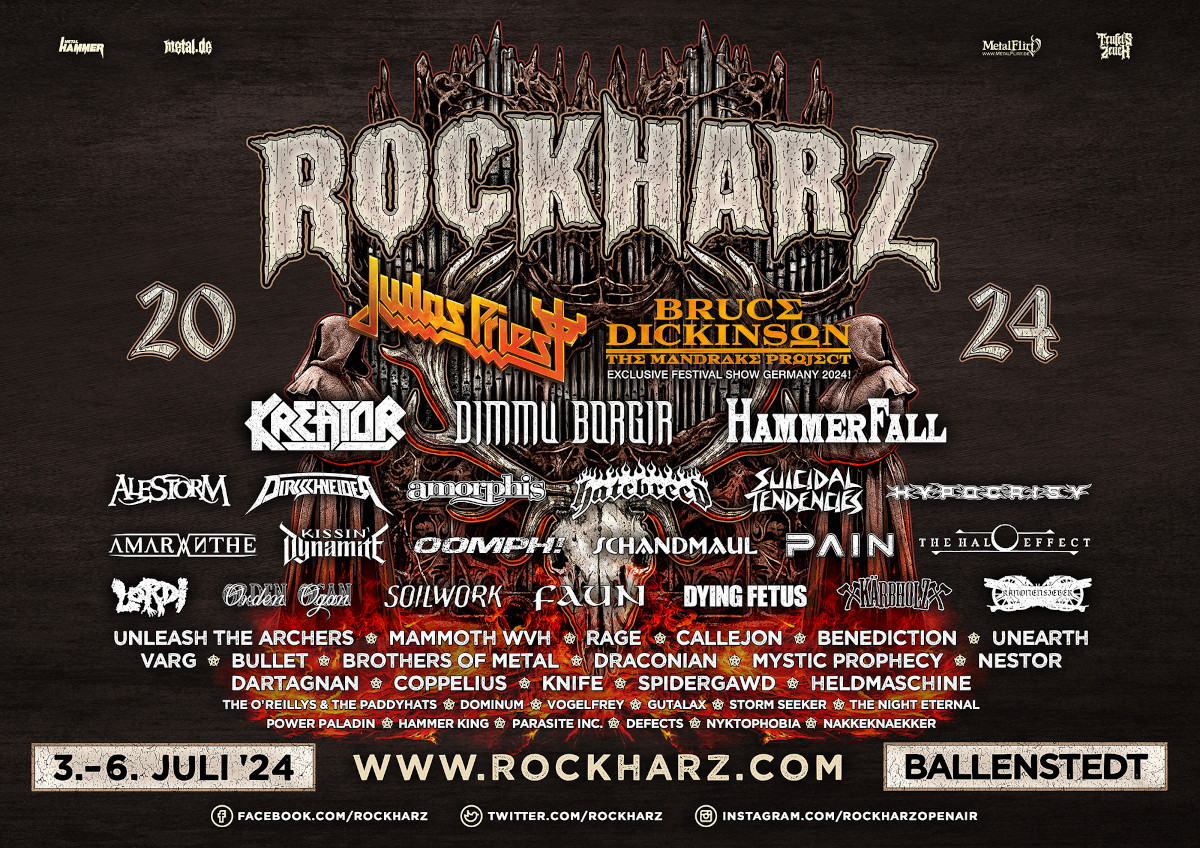 Rockharz Festival Flyer