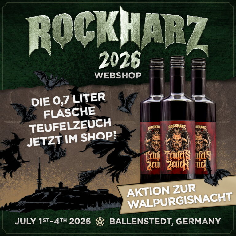 Lasst uns die Walpurgisnacht zusammen feiern – ROCKHARZ Festival